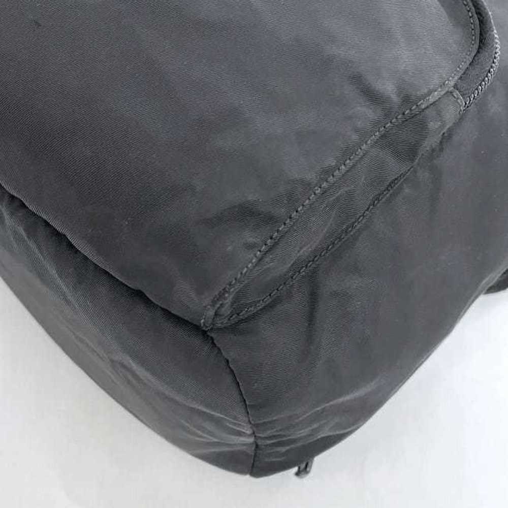 Prada Backpack Nero Rucksack Drawstring Flap Leat… - image 7